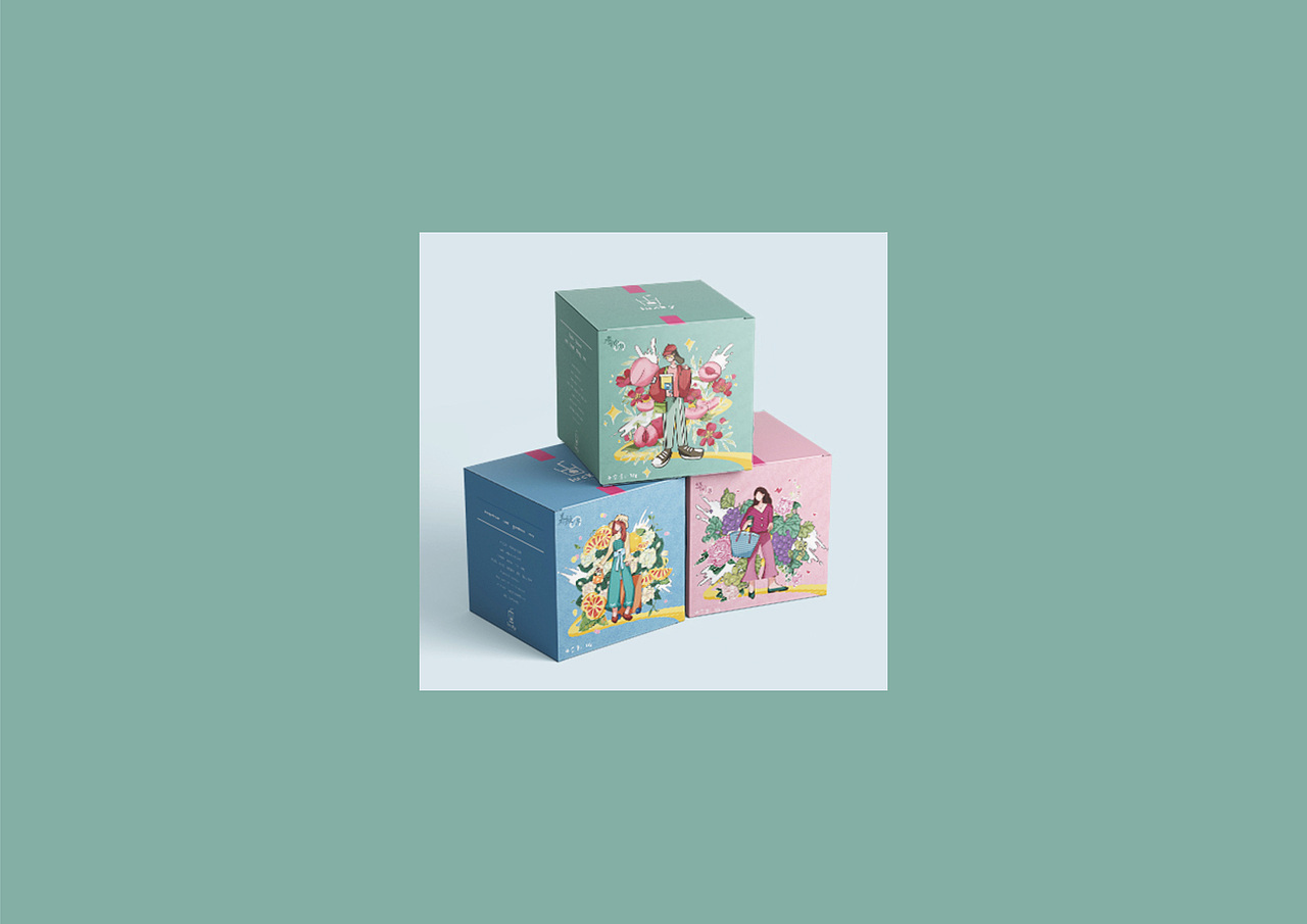 小幸茶 花果茶包装设计（图ZMjYzNjIxNjU2） - 包装 - 站酷设计师爱吃巧克力的汤圆原创素材 - 站酷ZCOOL