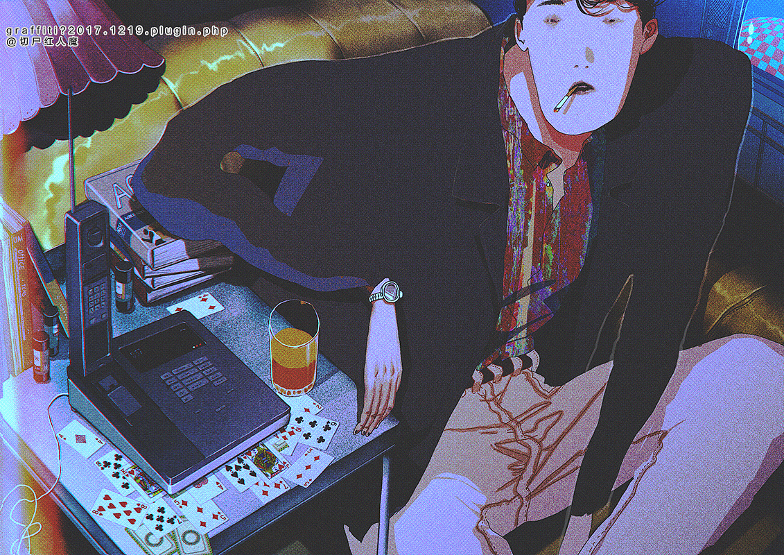 声光电（图ZMTMzMjMwMDY0） - 艺术插画 - 站酷设计师切尸_红人魔原创素材 - 站酷ZCOOL