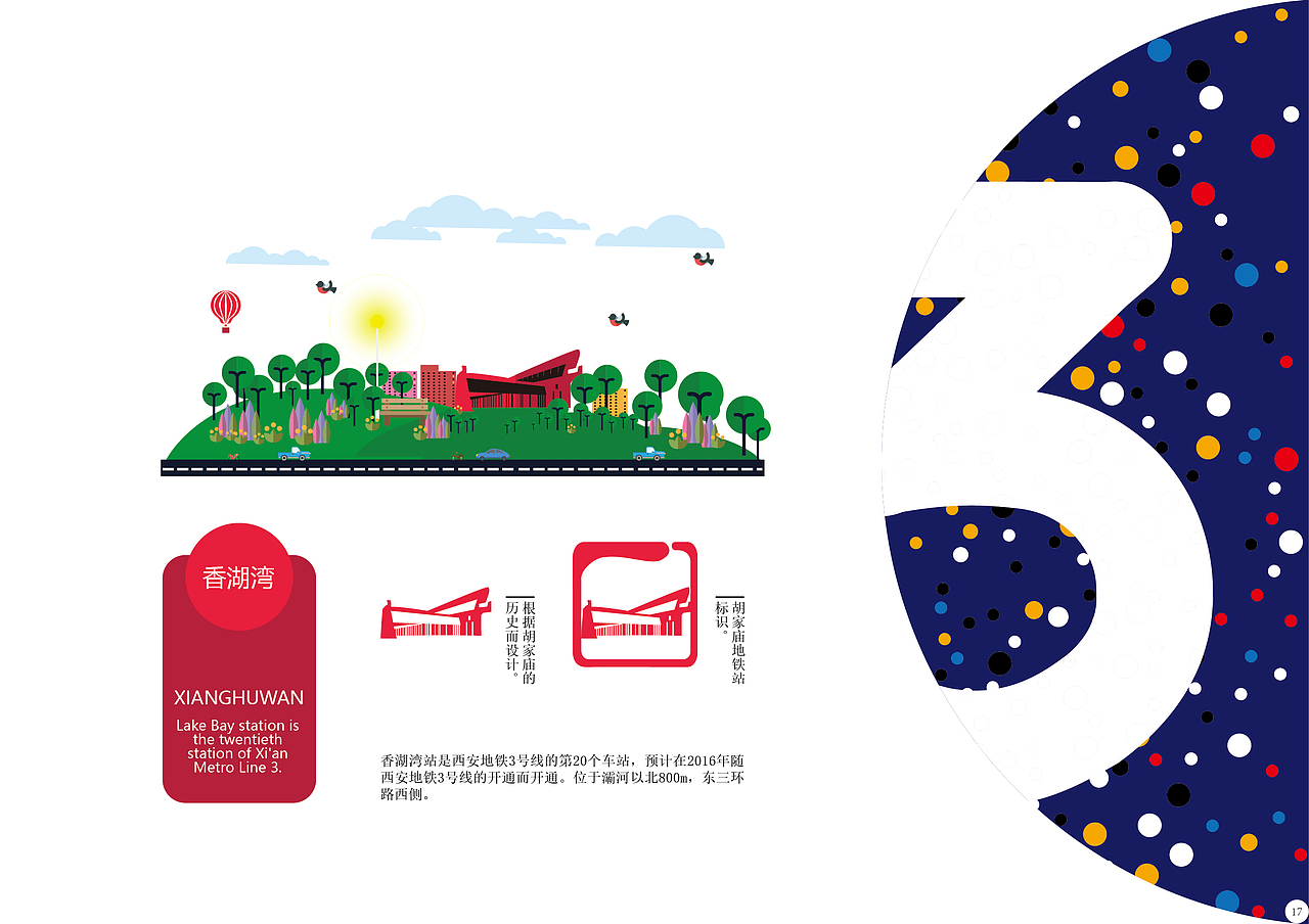 西安地铁3号线宣传推广设计