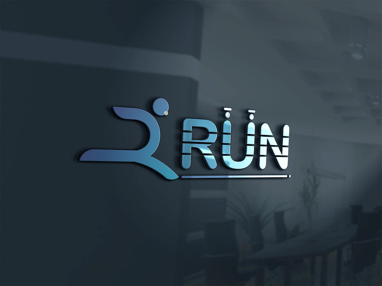 跑步(运动类)logo