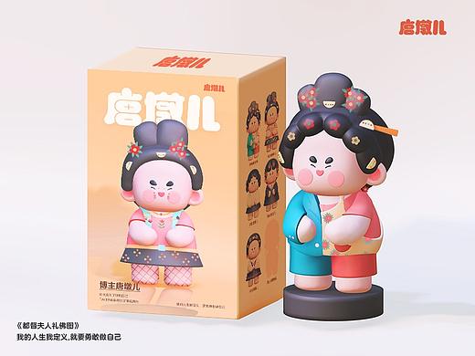 《都督夫人礼佛图》形象在盲盒设计中的应用研究