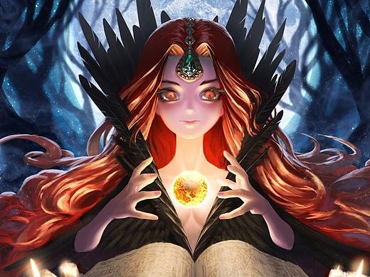 App store 游戏宣传图（Q版魔幻）