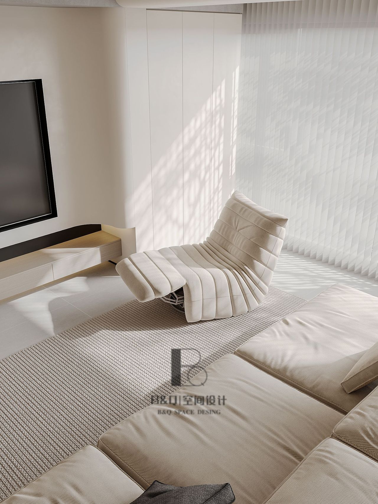 现代奶油风（图ZMzQ0MzE3Mjky） - 家装设计 - 站酷设计师未闻花名效果表现原创素材 - 站酷ZCOOL