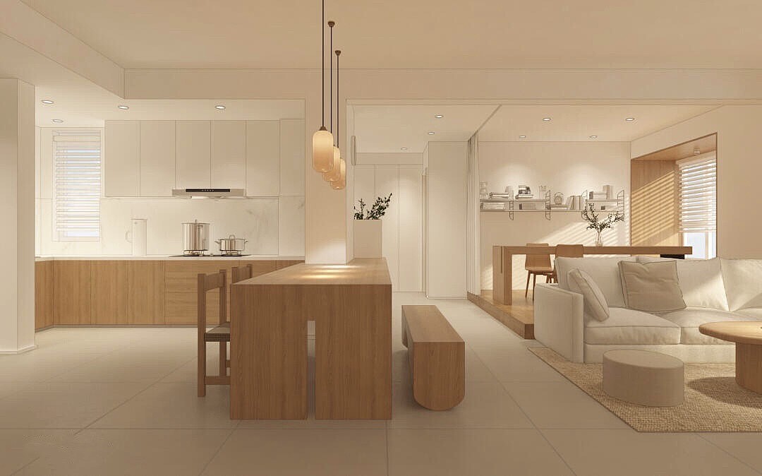 现代原木风,慵懒温馨小家