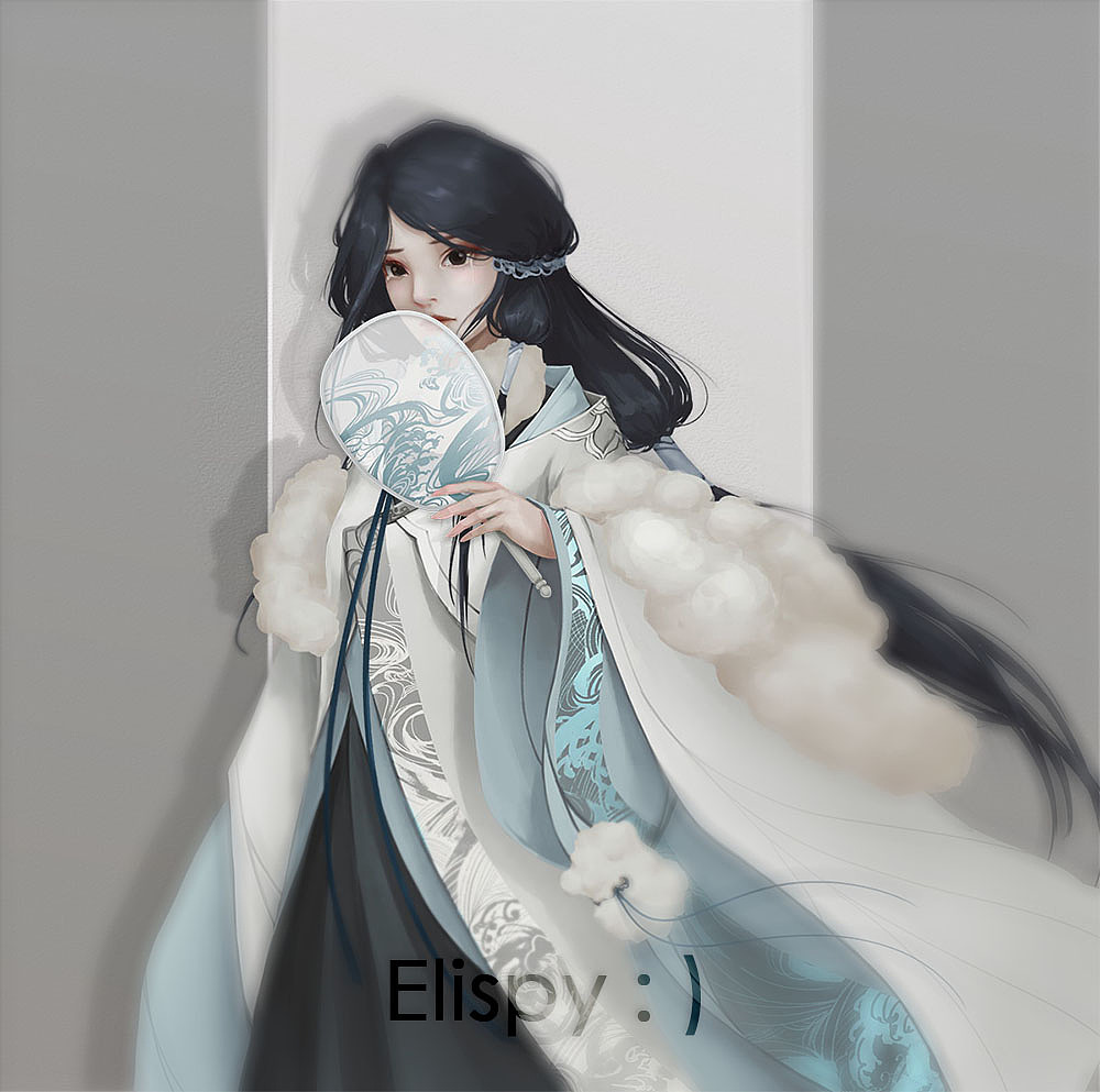 古风少女立绘华服系列