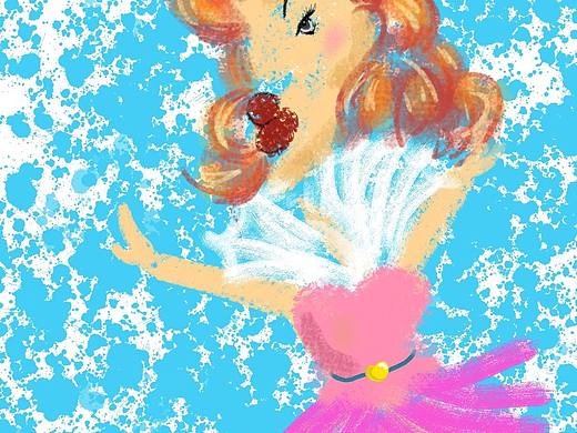 《跳舞的红发中年女人》（个人主页-ZNjQwMTcyOTY=） - 艺术插画 - 站酷设计师干脆面泡热水原创素材 - 站酷ZCOOL