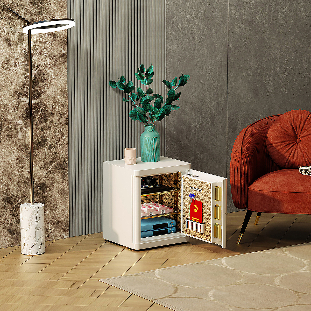 两用保险柜产品渲染