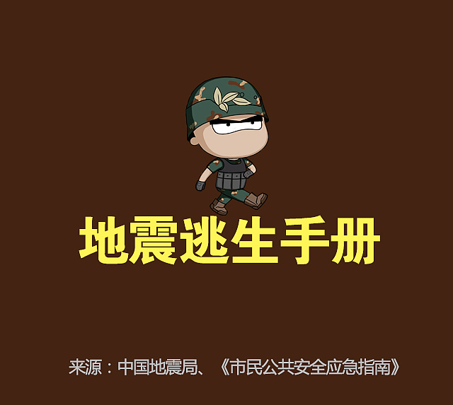 地震来了，该如何自救？（图ZODgzNzE0MTY=） - 短篇/格漫 - 站酷设计师辣椒皮子原创素材 - 站酷ZCOOL