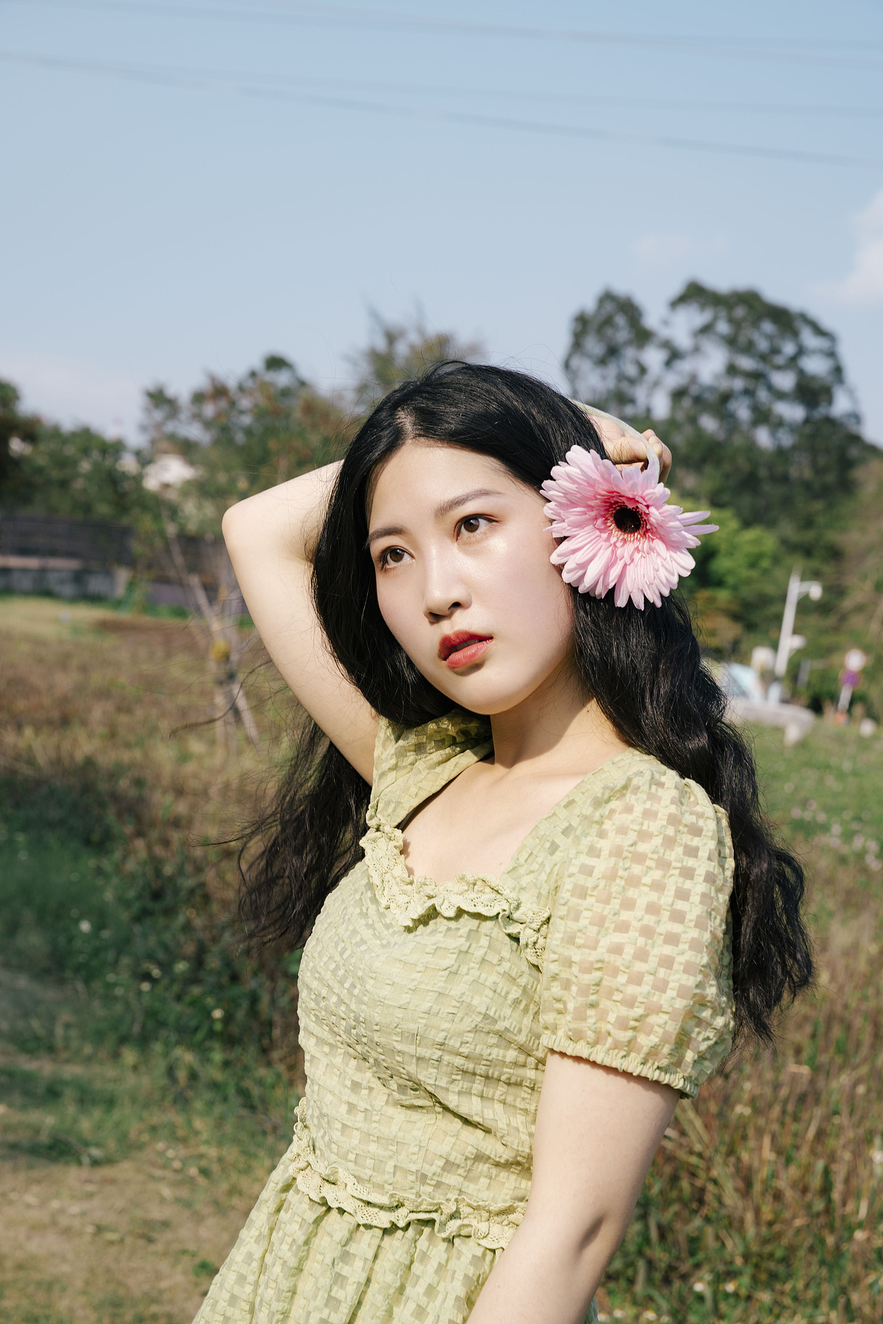 人像摄影甜美日系少女户外小清新写真