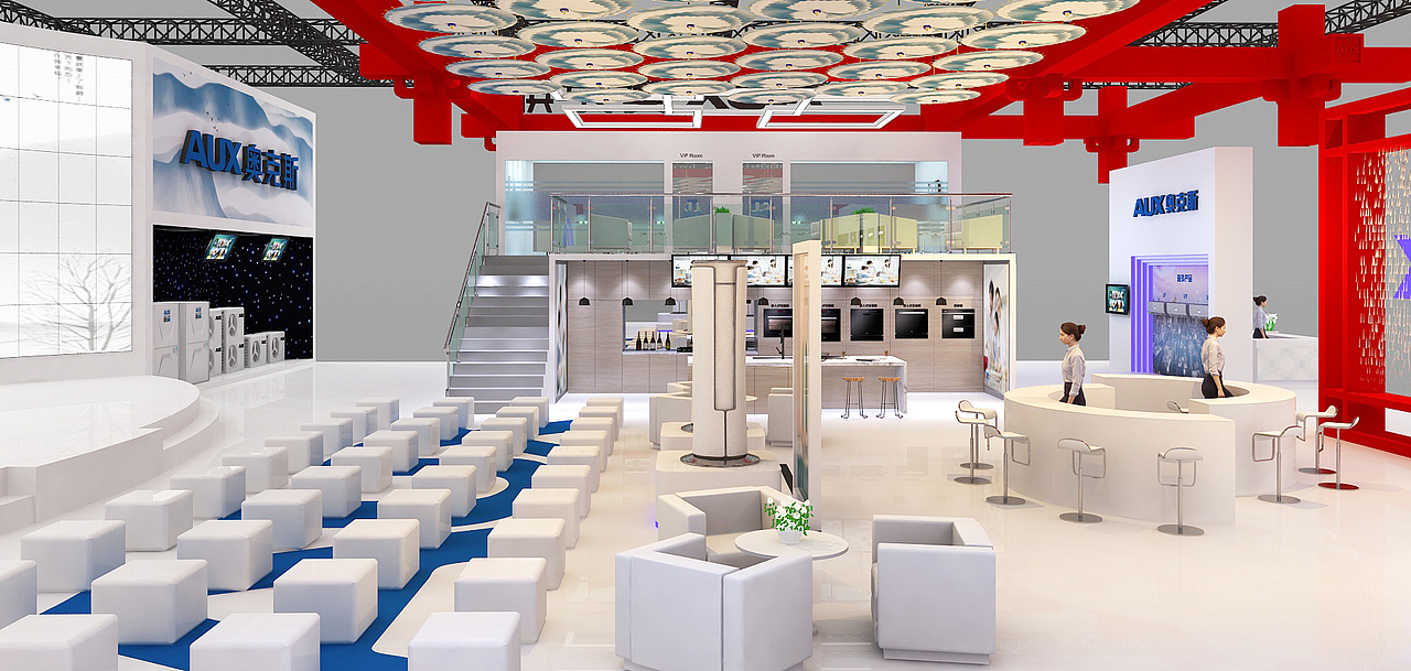AUX奥克斯展台