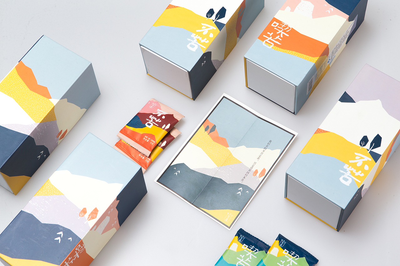 似茶苦荞——包装设计