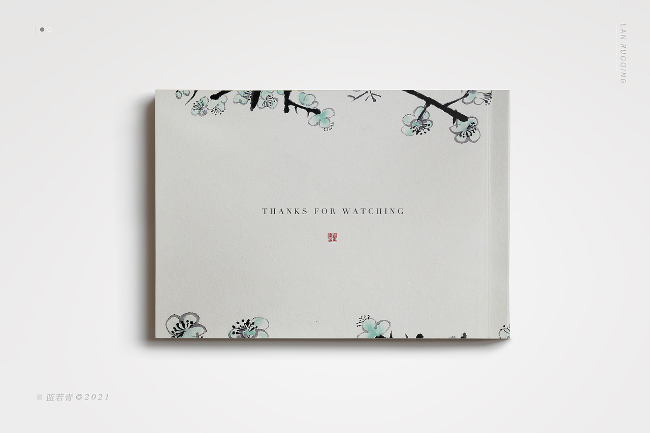 国画/留学作品集/版面设计/书籍装帧/内页排版_蓝若青-站酷zcool