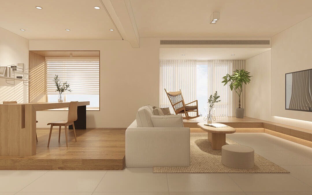 现代原木风,慵懒温馨小家