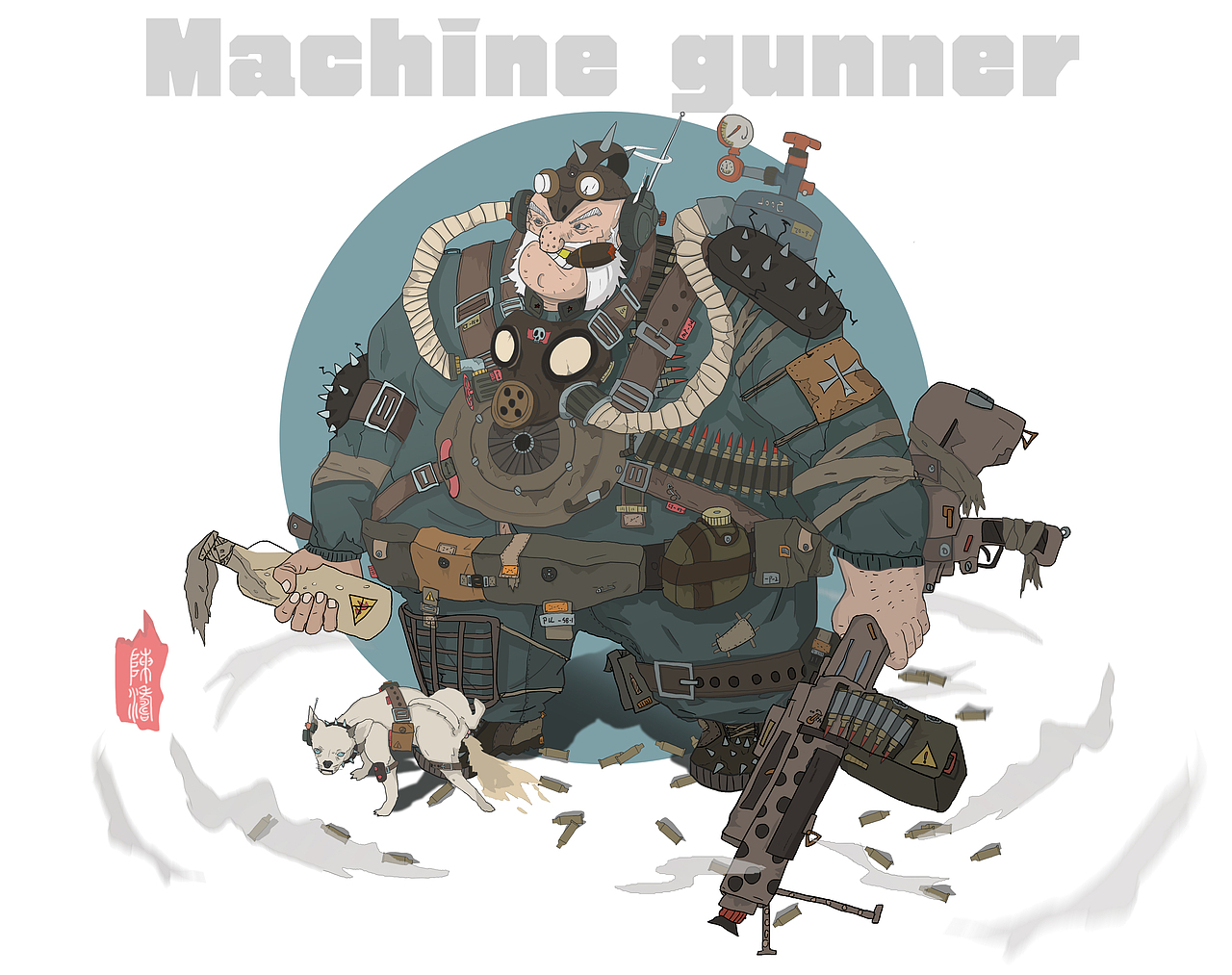 废土风格角色设定（图ZODIwNjQ0NDA=） - 概念设定 - 站酷设计师陈淘淘原创素材 - 站酷ZCOOL