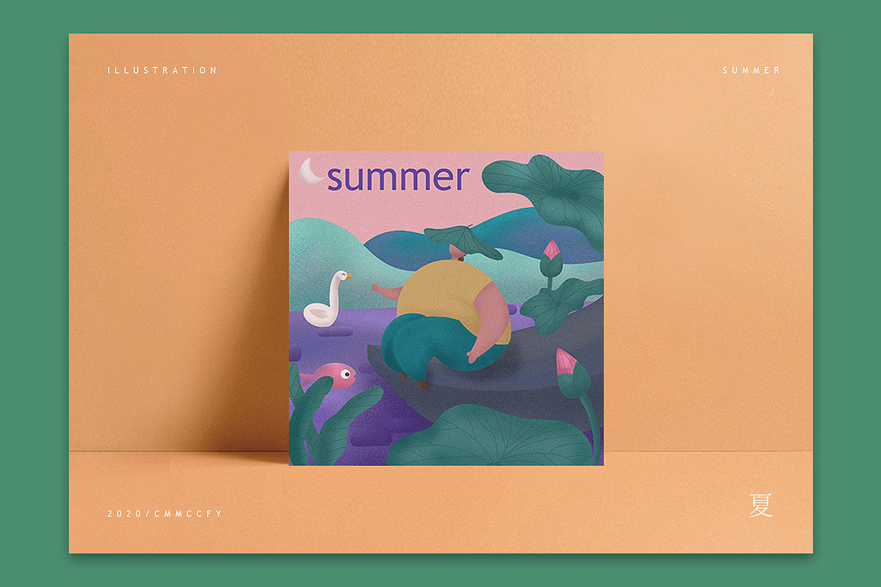 四季 插画（图ZMjE1OTMwMjA4） - 艺术插画 - 站酷设计师ccsirini原创素材 - 站酷ZCOOL