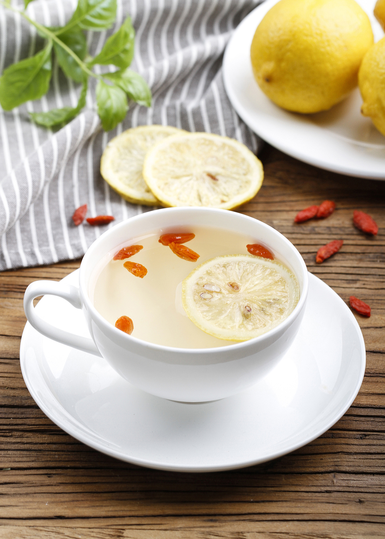 柠檬片 法兰西玫瑰 胎菊 洛神花 枸杞(花茶搭配系列)