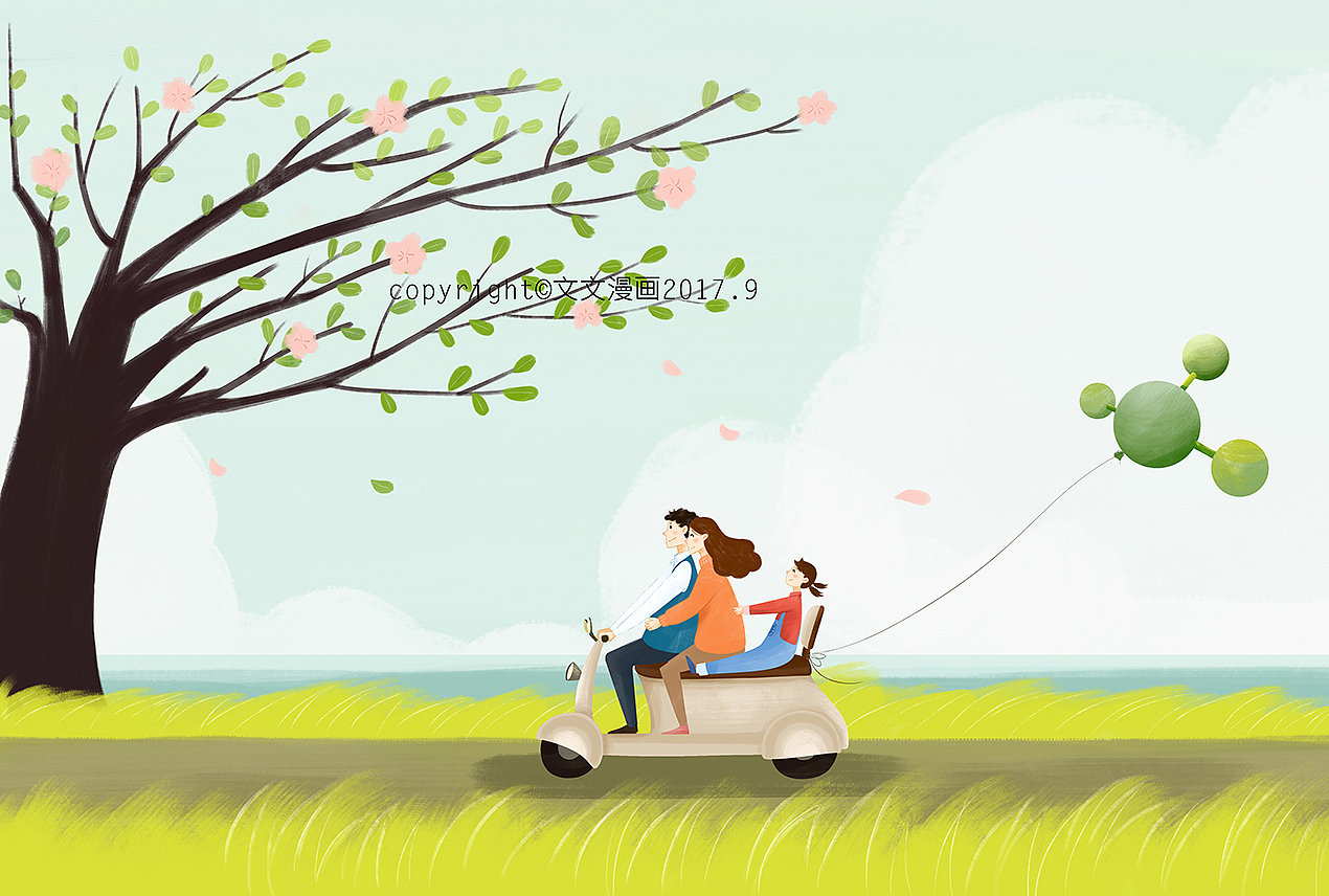 一套商业插画（图ZOTU1MzY1ODg=） - 商业插画 - 站酷设计师温暖的文文原创素材 - 站酷ZCOOL