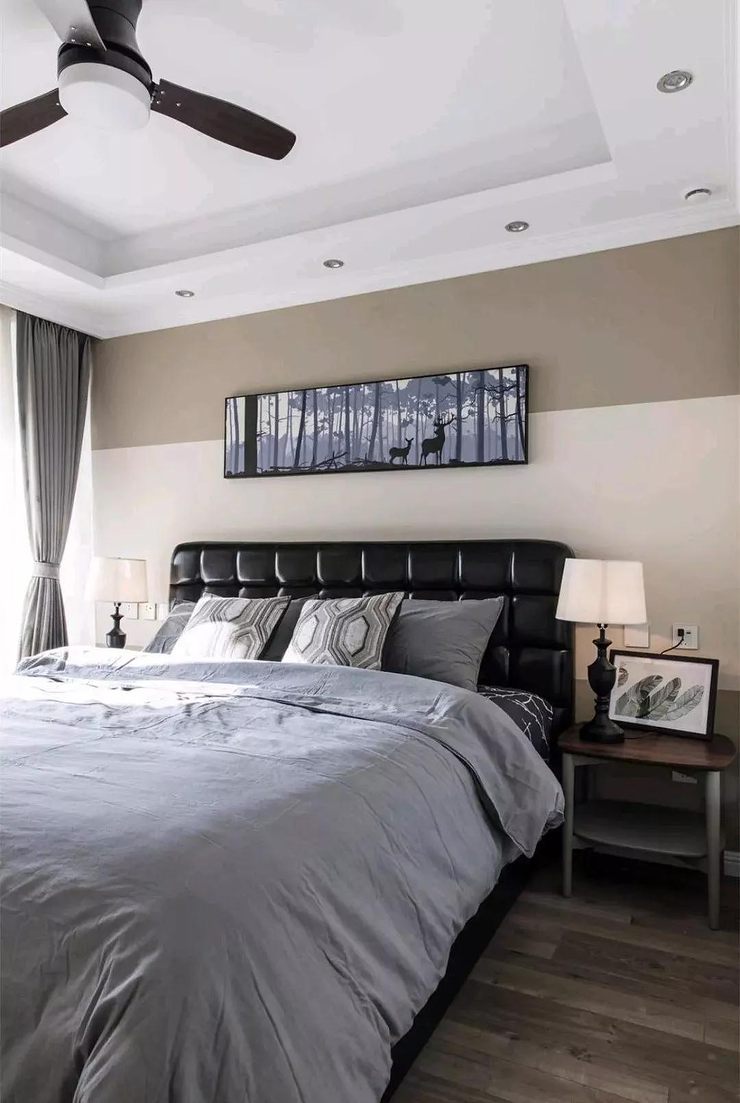 110㎡簡(jiǎn)約美式家裝案例（圖ZMTQxNTIzNTg4） - 家裝設(shè)計(jì) - 站酷設(shè)計(jì)師家裝GCC原創(chuàng)素材 - 站酷ZCOOL