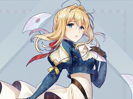 紫罗兰永恒花园——薇尔利特同人立绘