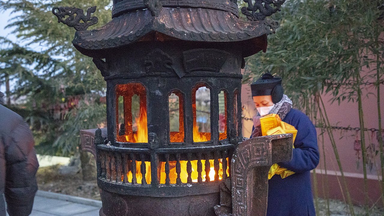 道观法会现场人文记实