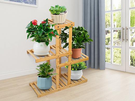 【4層竹制花園架】—亞馬遜精品主圖|A+頁(yè)（個(gè)人主頁(yè)-ZNTgyNDE4NTI=） - 電商 - 站酷設(shè)計(jì)師微笑之云原創(chuàng)素材 - 站酷ZCOOL