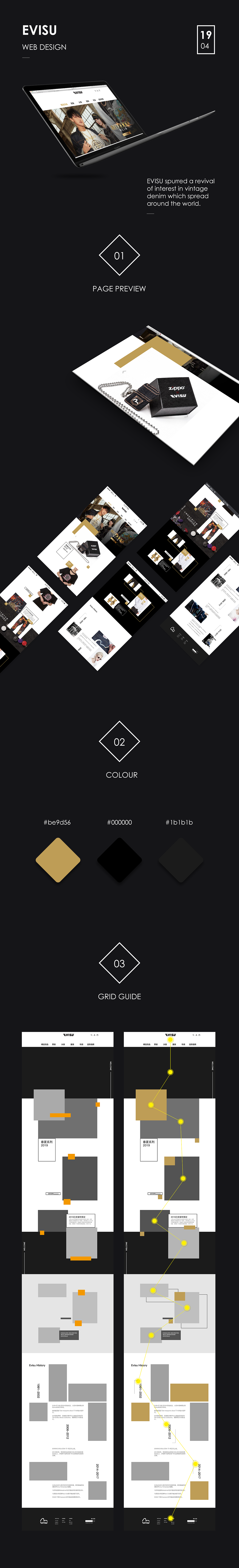 EVISU官网重构（图ZMTc0NTE3NjY0） - 企业官网 - 站酷设计师Aask原创素材 - 站酷ZCOOL