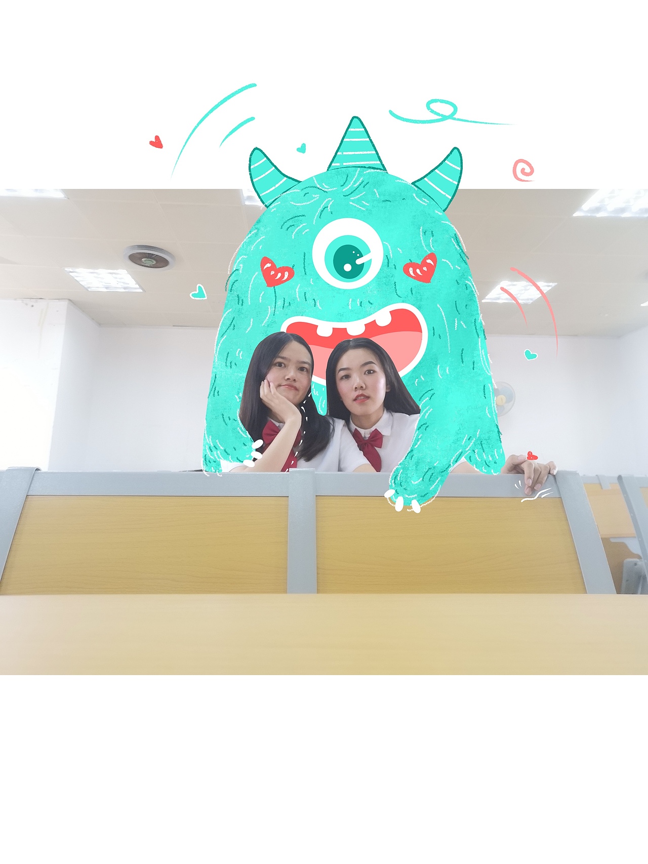 小怪兽来啦！（图ZMTk1MTQ1Nzk2） - 新锐潮流插画 - 站酷设计师太阳野鹿原创素材 - 站酷ZCOOL