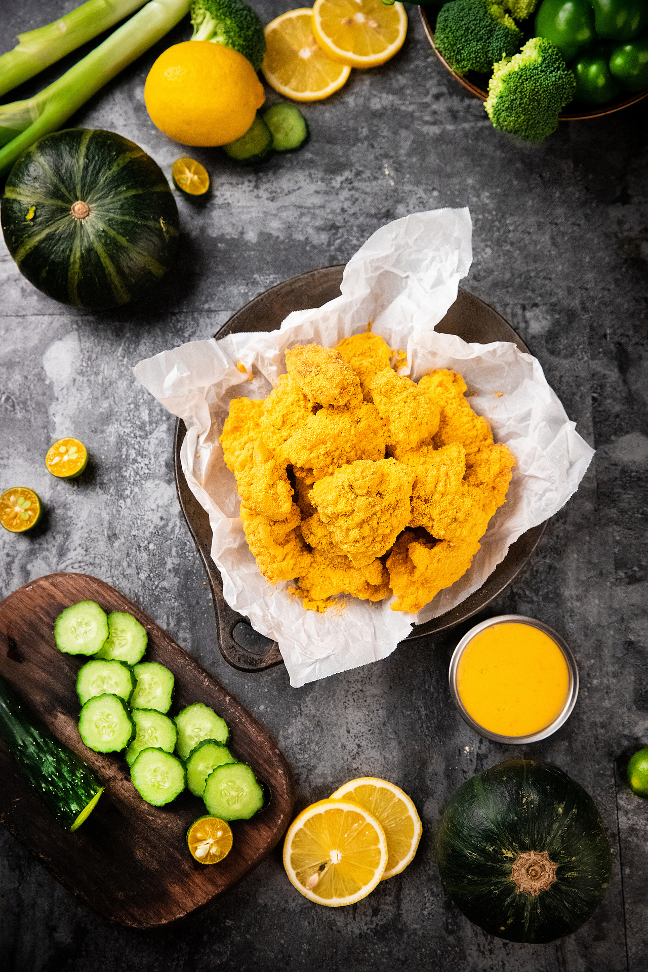 【商拍】炸鸡和拌饭