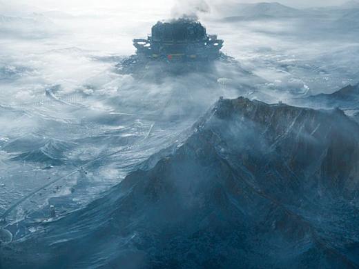 《流浪地球》PIXOMONDO视效解析：冰封的上海城