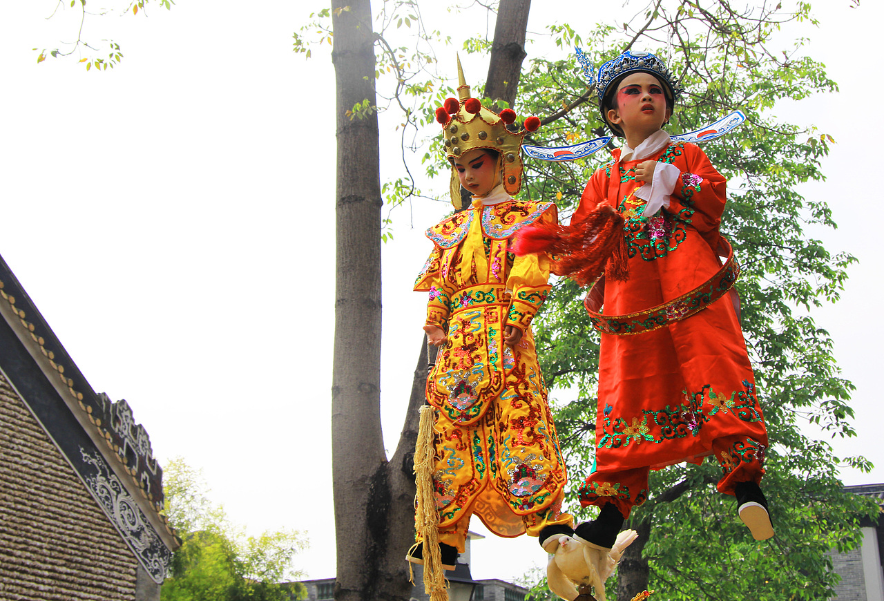 二零一八年三月三番禺沙湾飘色（图ZMTEyNDE2MTA4） - 人文/纪实摄影 - 站酷设计师Mancy白白滢原创素材 - 站酷ZCOOL