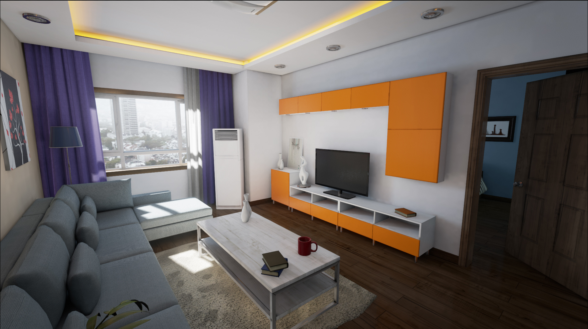 ue4 室内虚拟展示|三维|建筑/空间|art_czk - 原创作品 - 站酷 (zcool