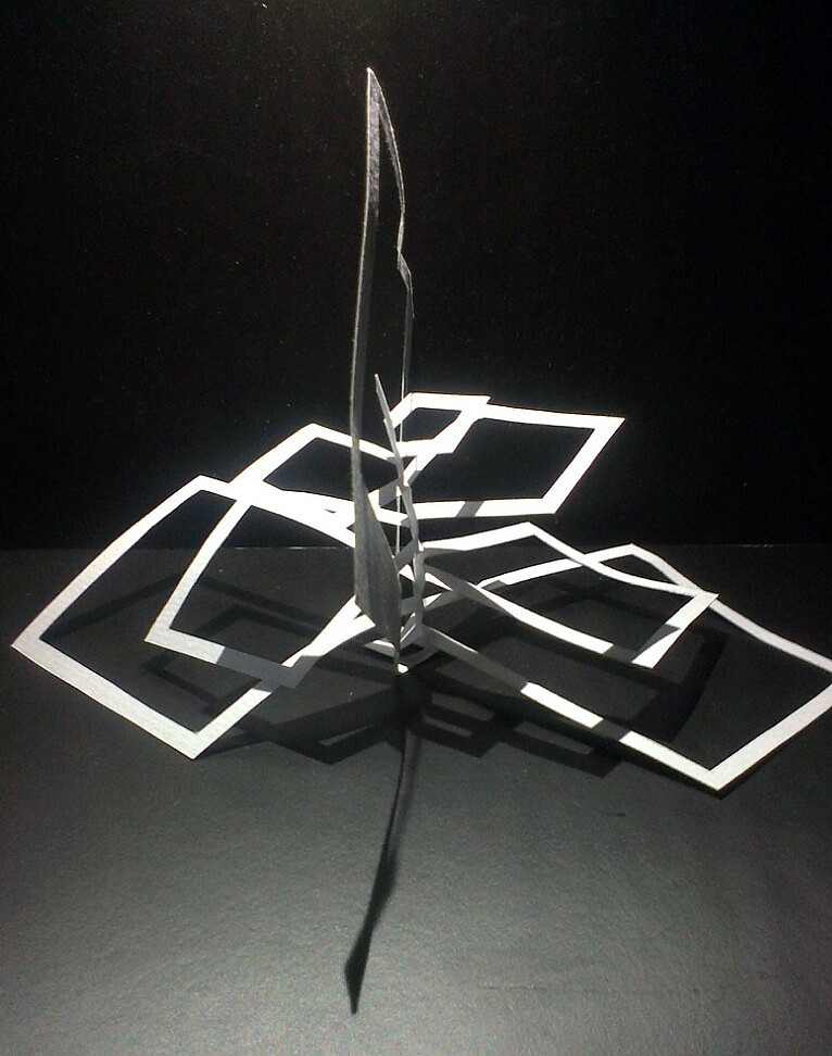 立体构成--剪纸