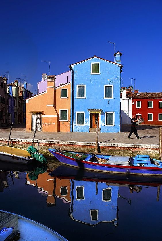 彩色小岛布拉诺Burano