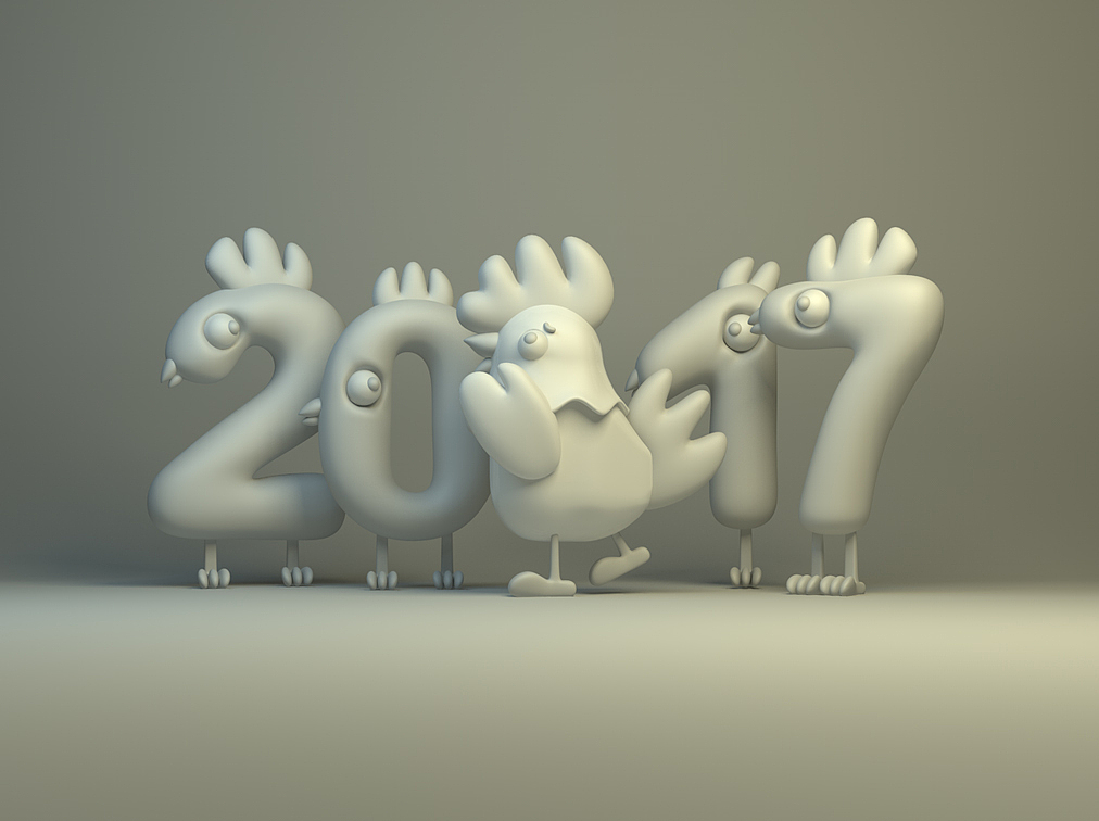 鸡年大吉 作业集(2016.12.03)（图ZNjkxMzgyMDQ=） - 其他三维 - 站酷设计师A276336049原创素材 - 站酷ZCOOL