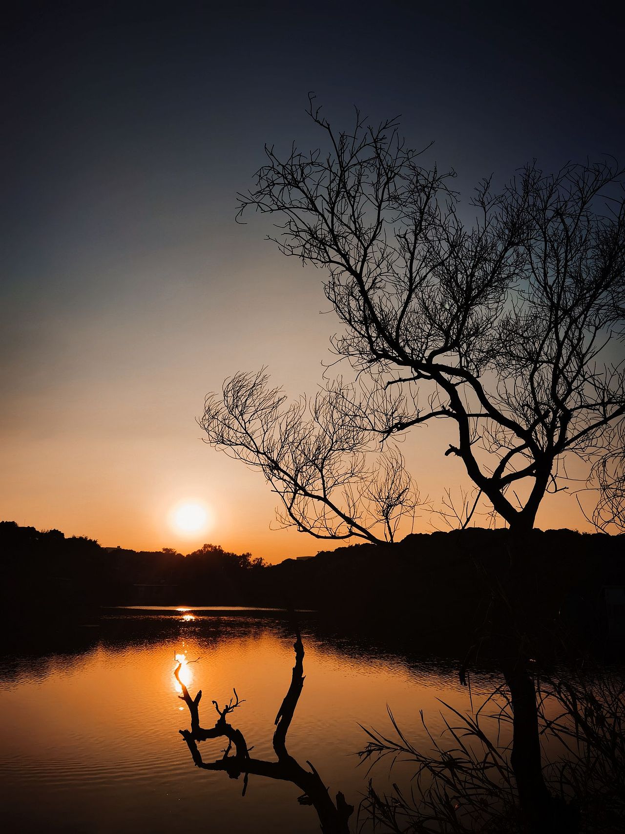 手机拍摄家乡景色