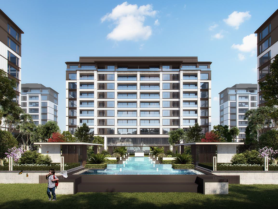 大气磅礴的外立面效果图分享|空间|建筑设计|金该大嘴 - 原创作品