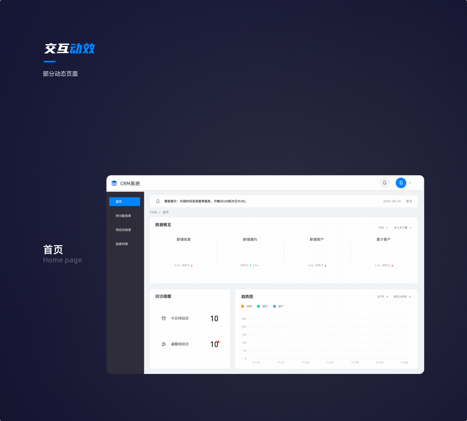 CRM管理系统（图ZMjY4MDEwOTA4） - 其他UI - 站酷设计师Ju_Feng原创素材 - 站酷ZCOOL