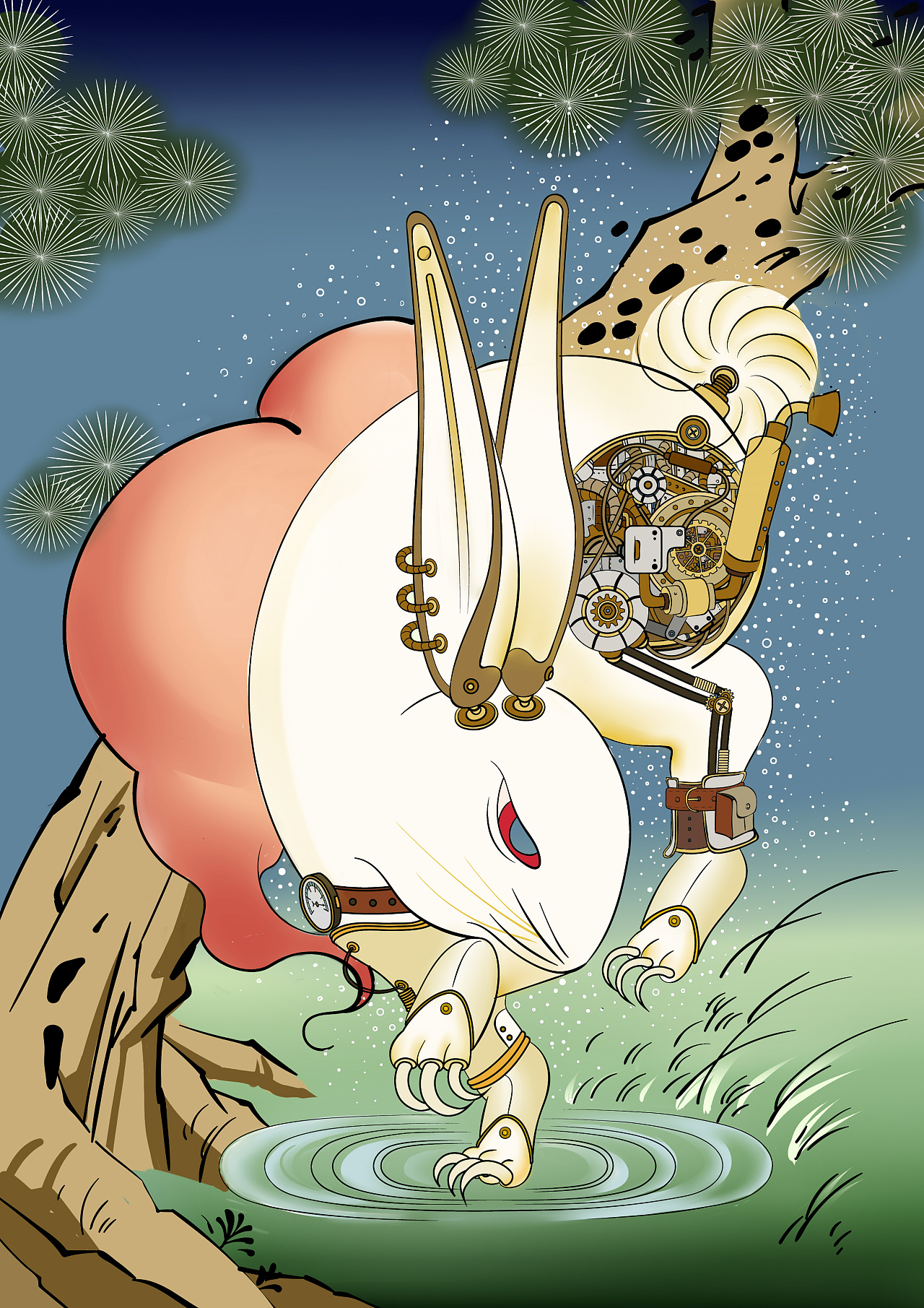 【插画】山海经—讹兽