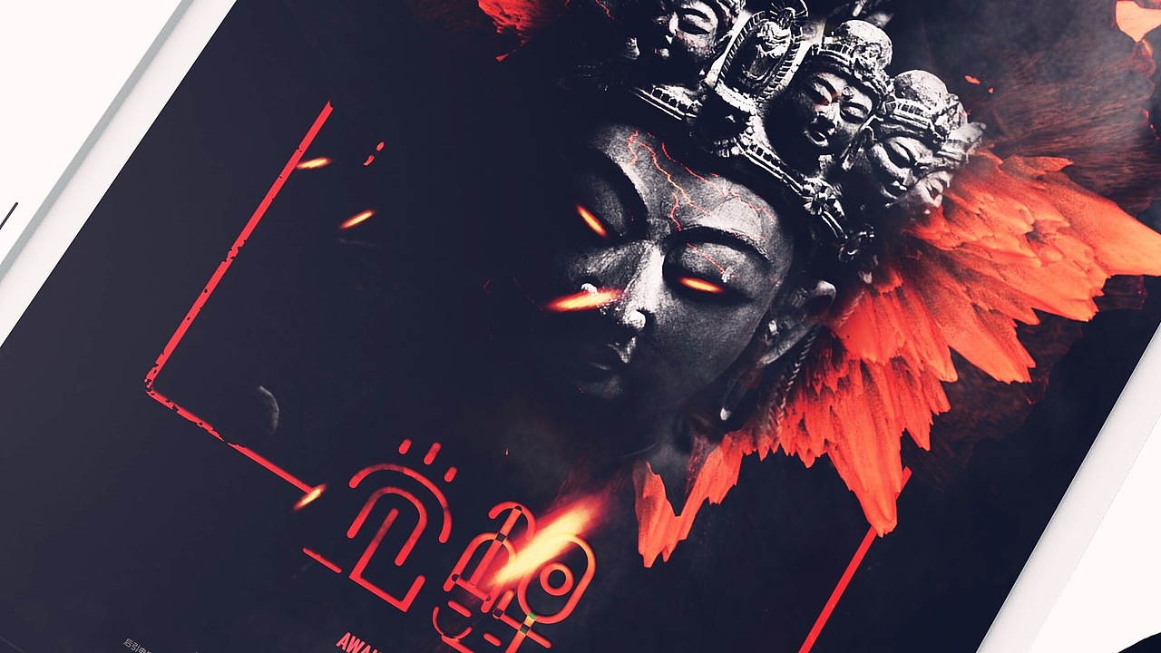 「悟道者」（图ZMTI5NzA4ODE2） - 海报 - 站酷设计师Lokowang666原创素材 - 站酷ZCOOL