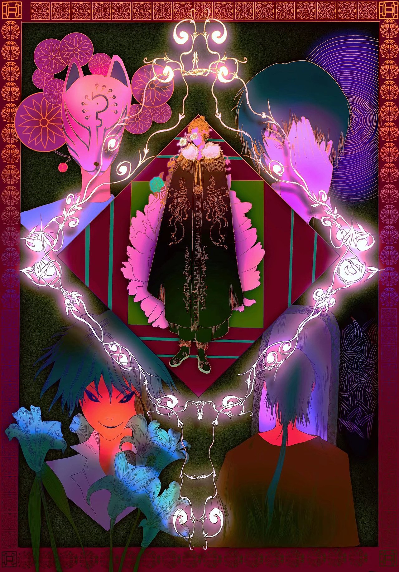 镜花水月幻梦成空（图ZMzA0MjczNzg0） - 创作习作 - 站酷设计师目蝽舌cub132原创素材 - 站酷ZCOOL