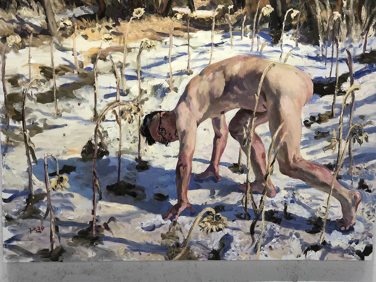 刘小东个人画展整理（图ZMjcwNTA0NTU2） - 绘画 - 站酷设计师流浪的小七原创素材 - 站酷ZCOOL
