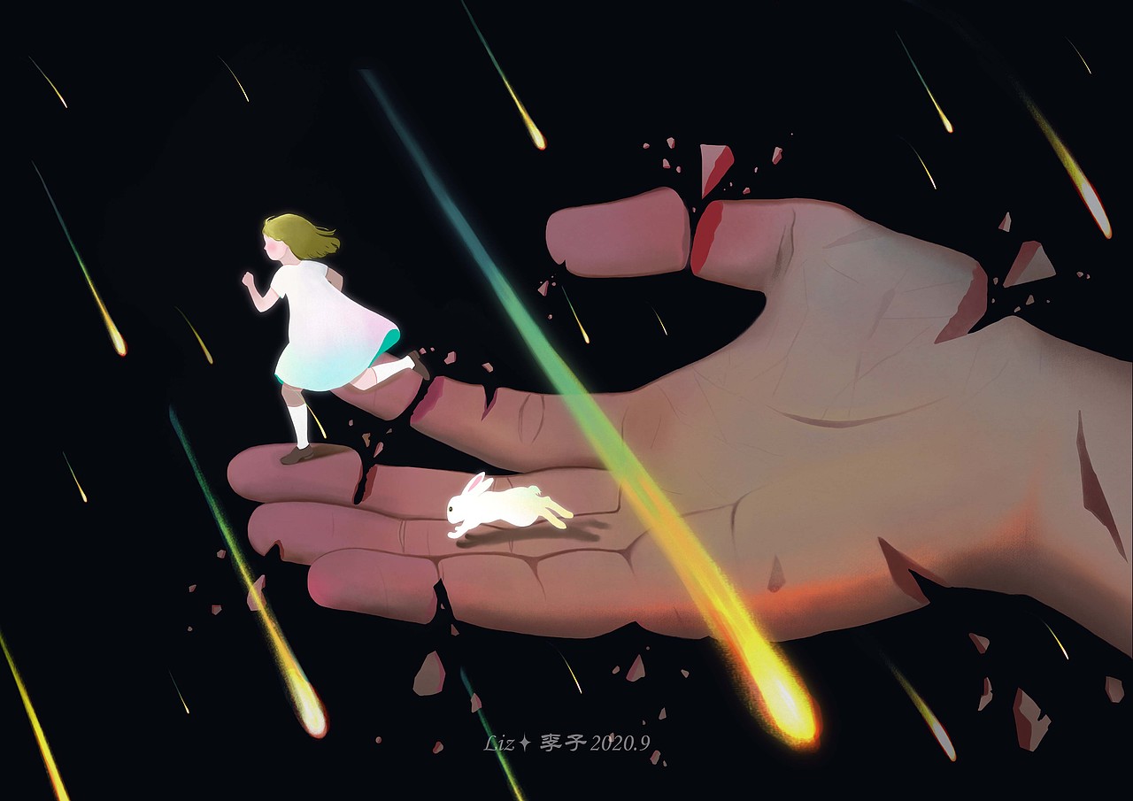 光年之外（图ZMjI2Njg0MzIw） - 商业插画 - 站酷设计师步里里BULILI原创素材 - 站酷ZCOOL