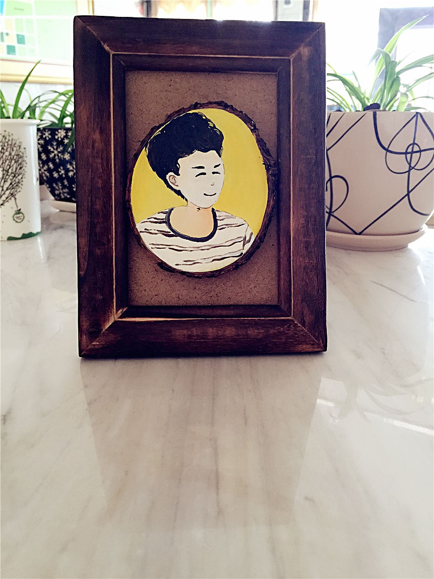 15年的开始—木头画（图ZMjQ4MjM0NDA=） - 工艺品设计 - 站酷设计师张沫沫1992原创素材 - 站酷ZCOOL