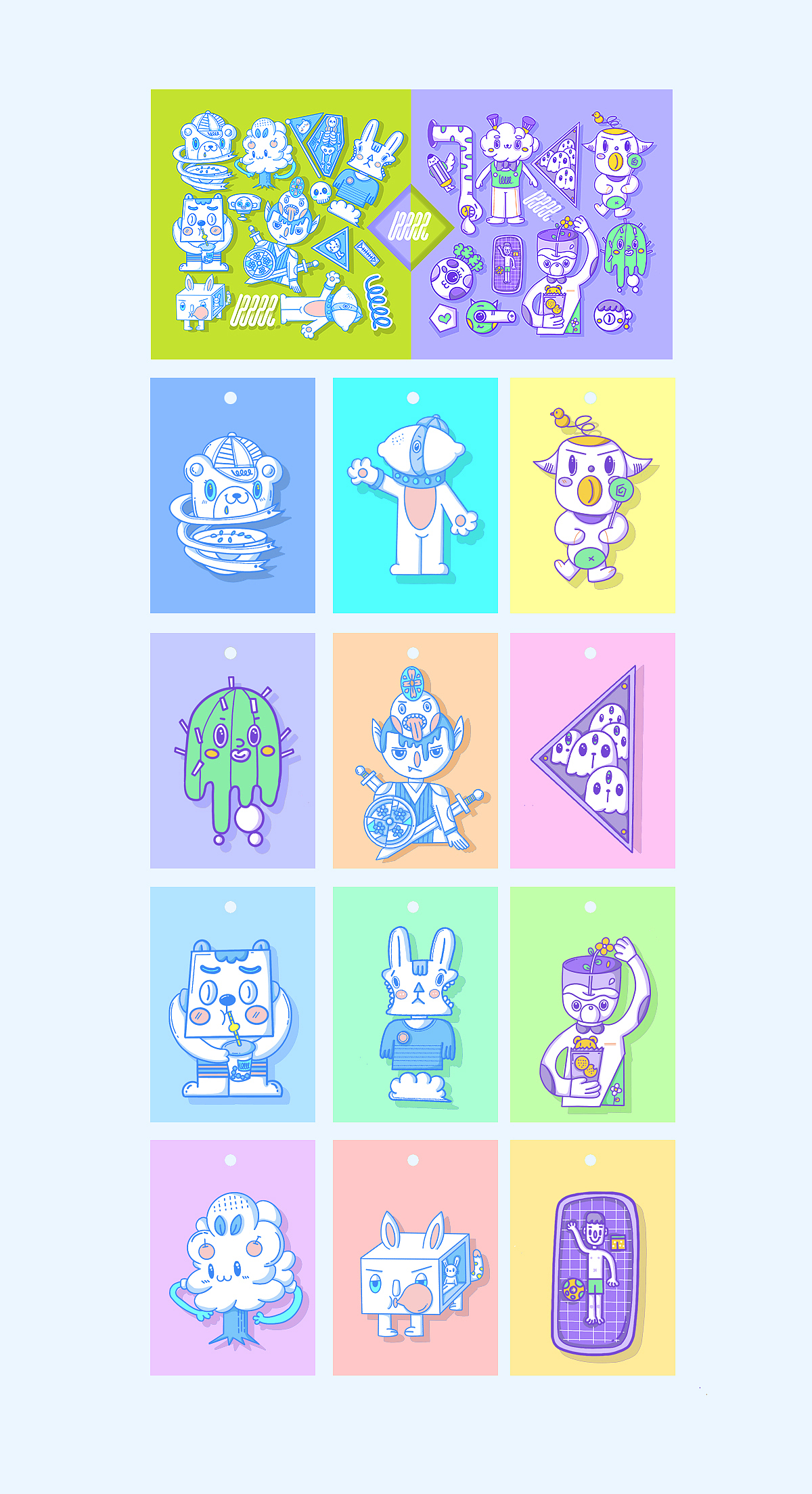 AR.m品牌插画脑洞系列