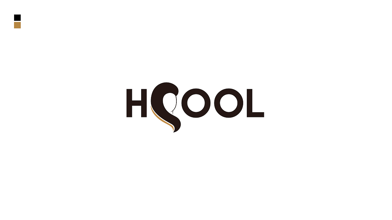 国外市场 三个假发LOGO设计构思提案