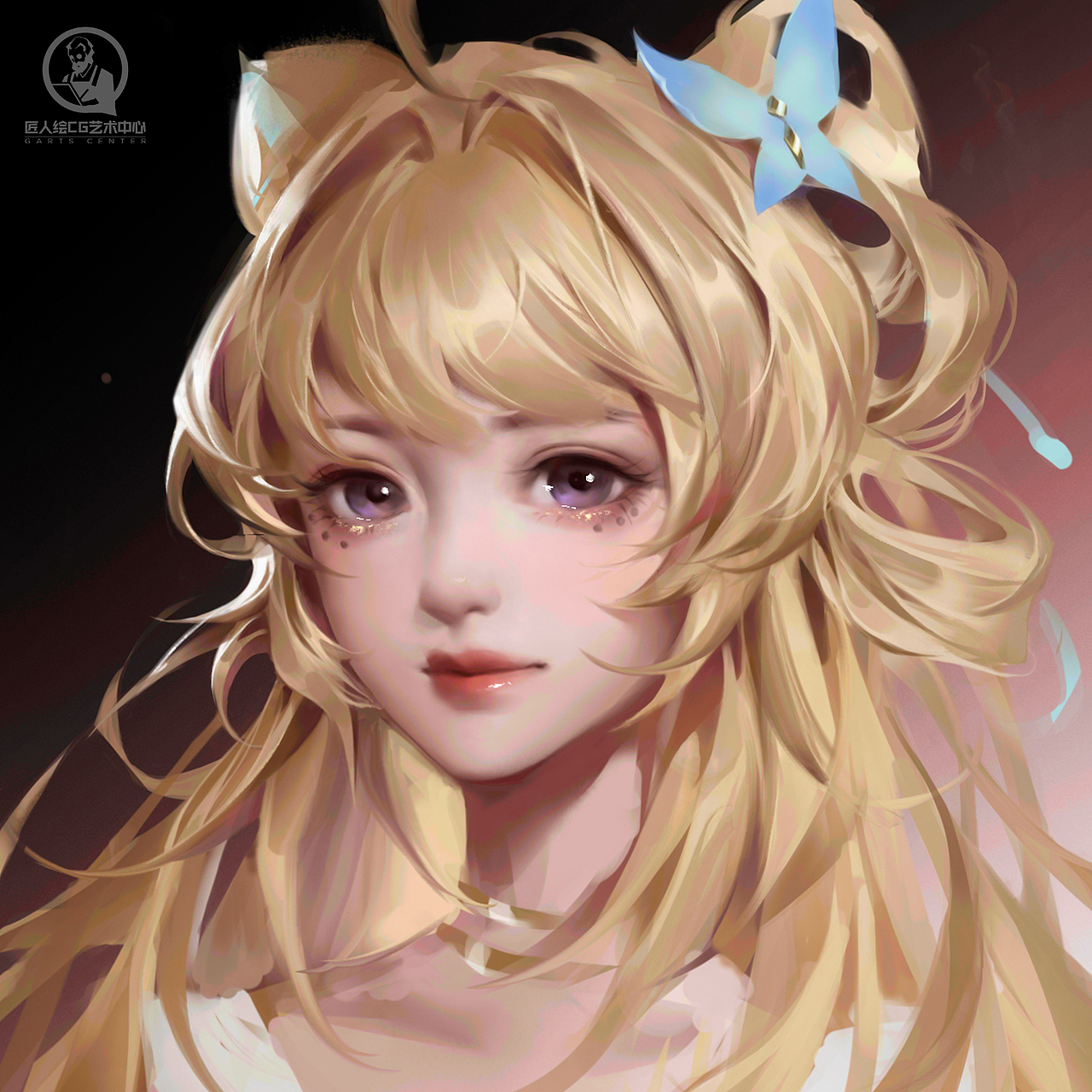 【匠人绘】美宣班第7期学生女性头像作业节选2_匠人绘cg艺术-站酷