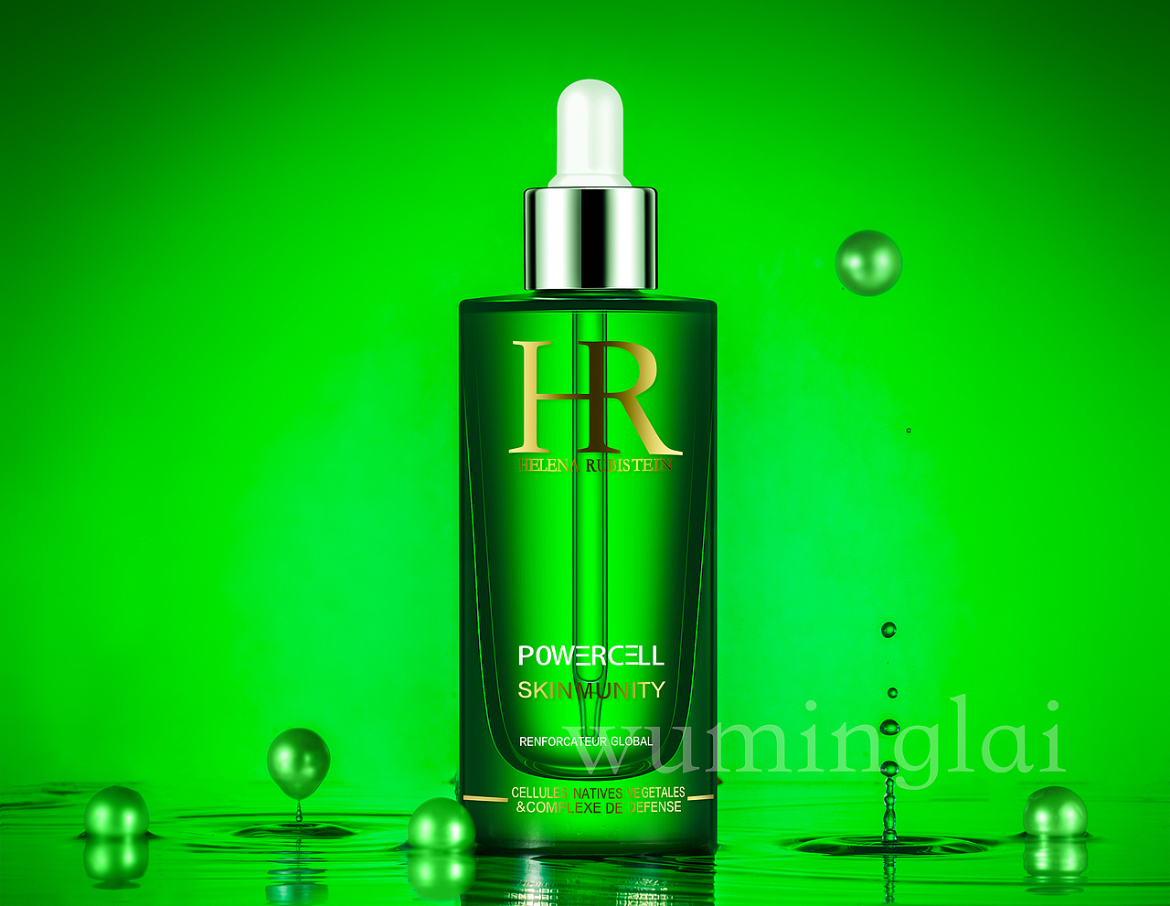 HR化妆品拍摄合成精修，初试合成