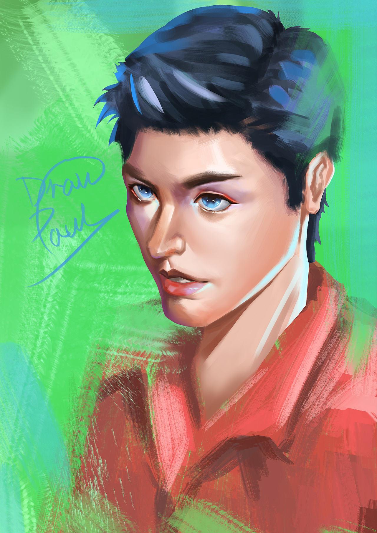 自画像（图ZMTExNDgxOTIw） - 创作习作 - 站酷设计师paul3原创素材 - 站酷ZCOOL