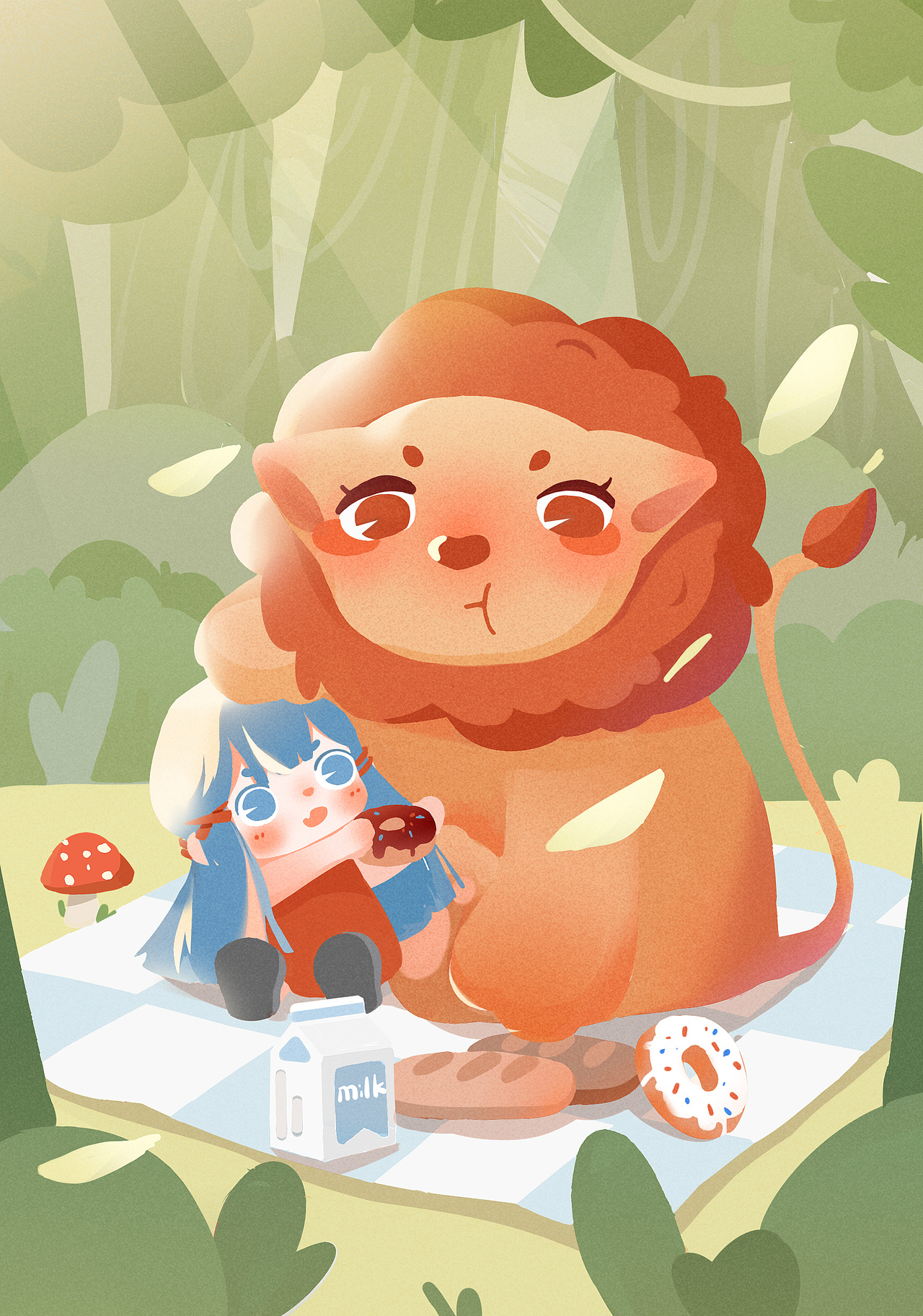 一些儿童插画练习