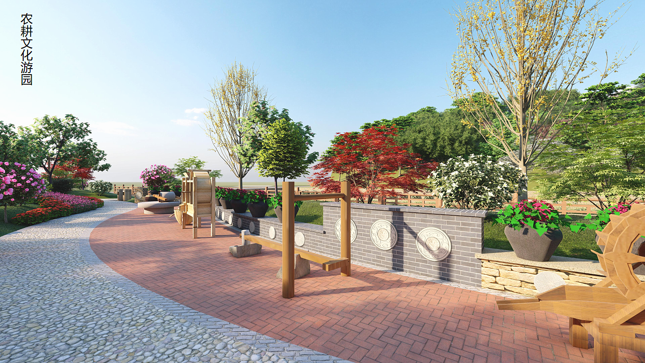 乡村广场|空间|景观设计|子懿思言 - 原创作品 - 站酷 (zcool)